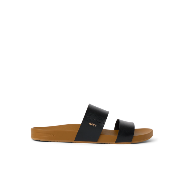 Klapki Damskie Cushion Vista, Black/Natural