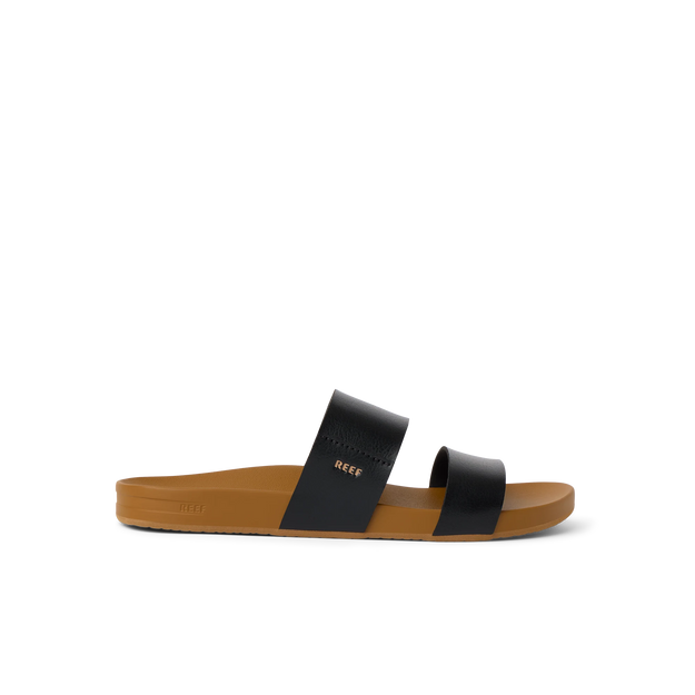 Klapki Damskie Cushion Vista, Black/Natural