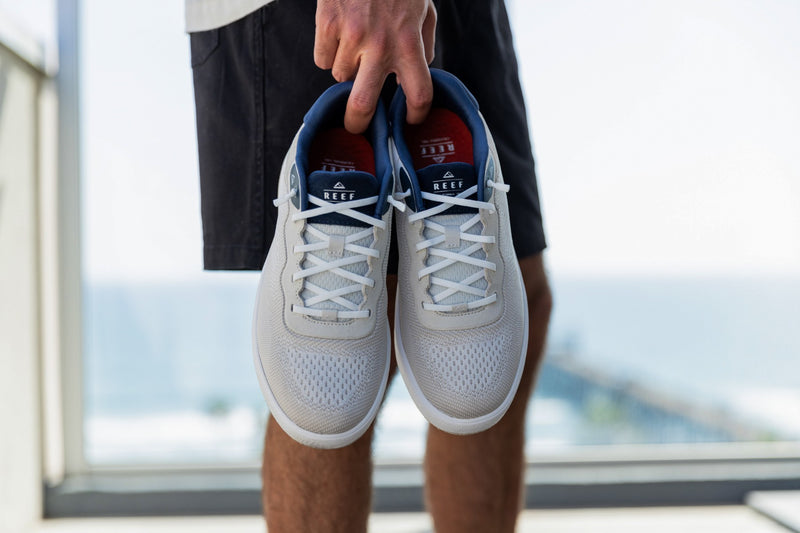 Buty Męskie Shoreline Del Mar, Tan/White/Navy