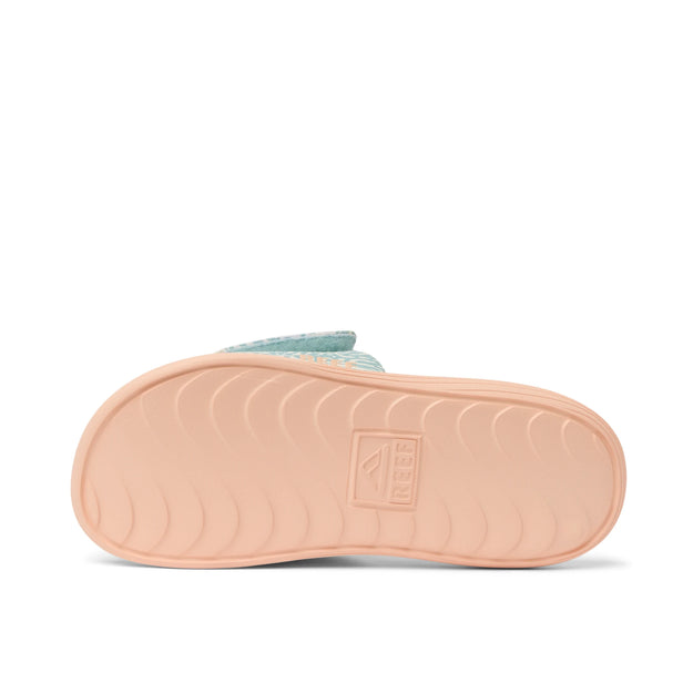 Klapki Dziewczęce Kids Salty Slide, Blue Haze