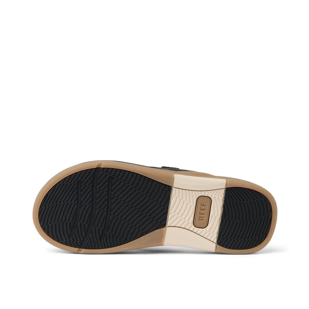 Klapki Męskie Leather Offshore, Black