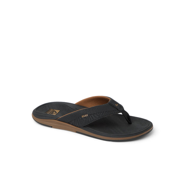 Klapki Męskie Offshore, Black/Gum