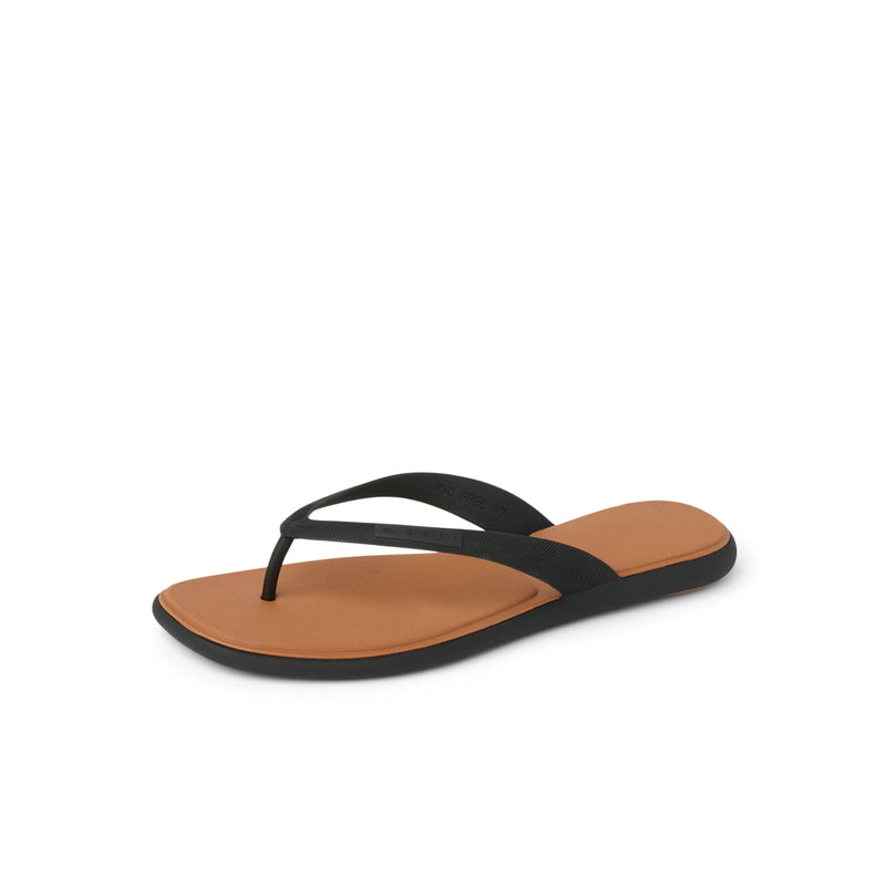 Klapki Damskie Water Willow Malibu, Black/Tan