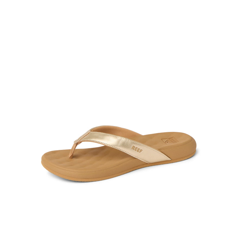 Klapki Damskie Cushin Melody, Champagne