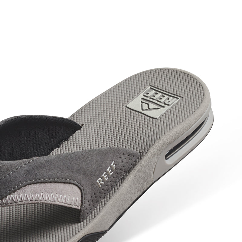 Klapki Męskie Fanning, Grey Suede
