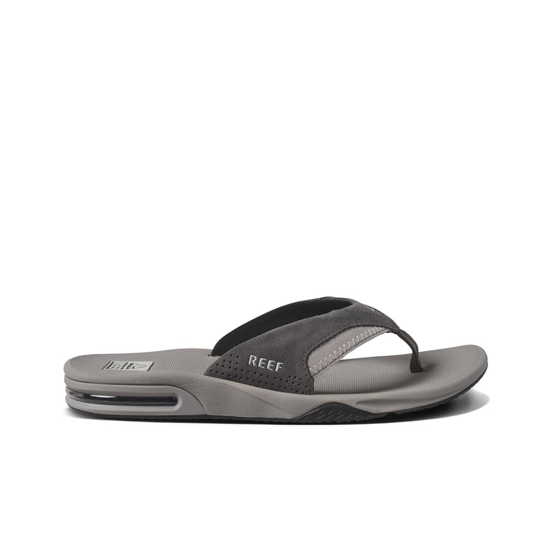 Klapki Męskie Fanning, Grey Suede