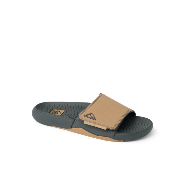 Klapki Męskie Phantom Slab, Black/Tan