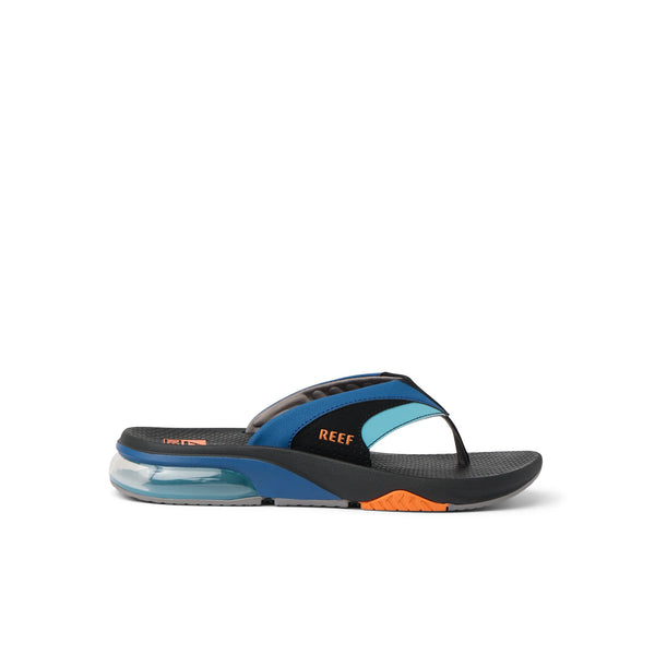 Klapki Męskie Fanning +, Blue/Black/Orange