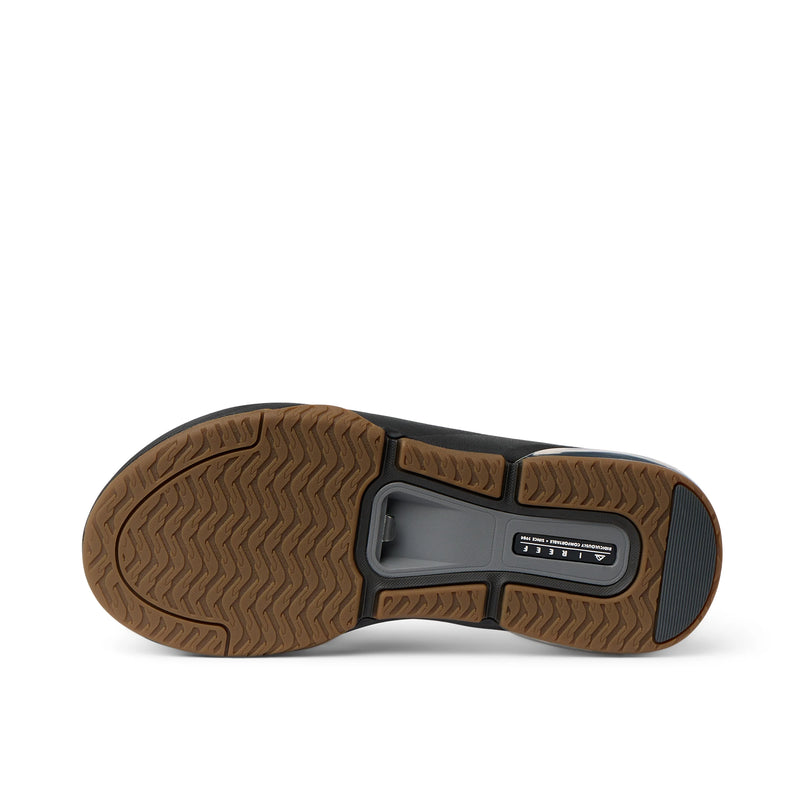 Klapki Męskie Fanning +, Black/Gum