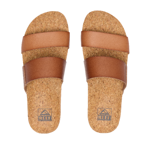 Klapki Damskie Cushion Vista, Espresso Duo