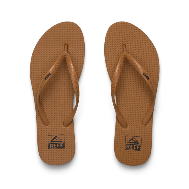 Klapki Damskie REEF Seaside, Cognac