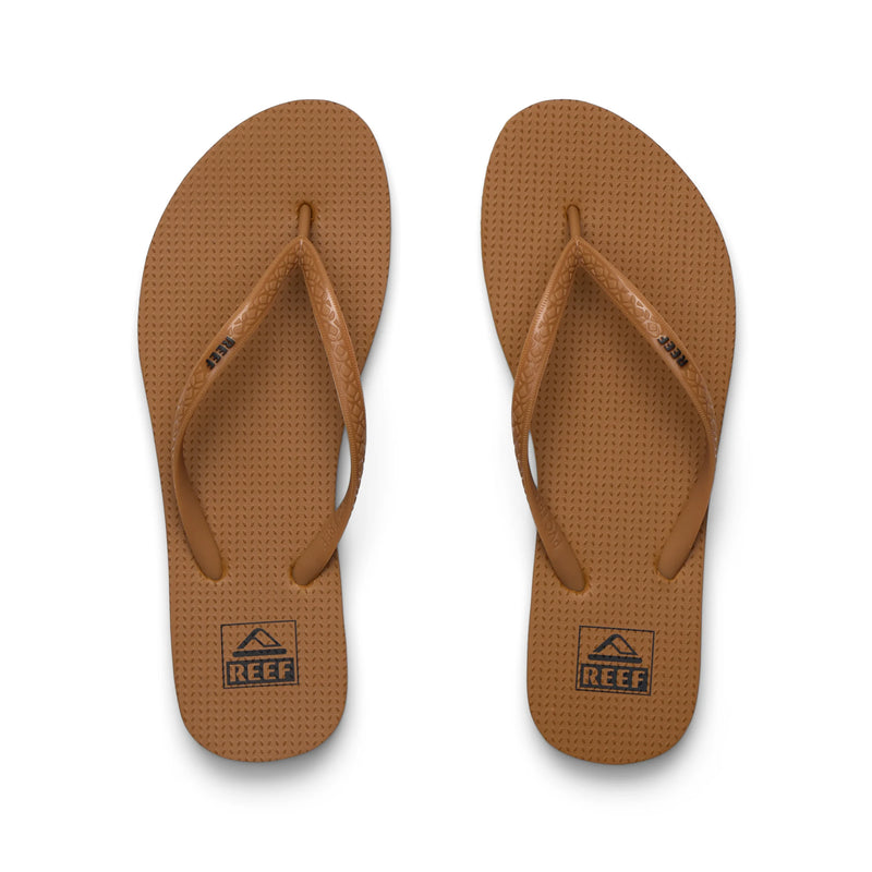 Klapki Damskie REEF Seaside, Cognac
