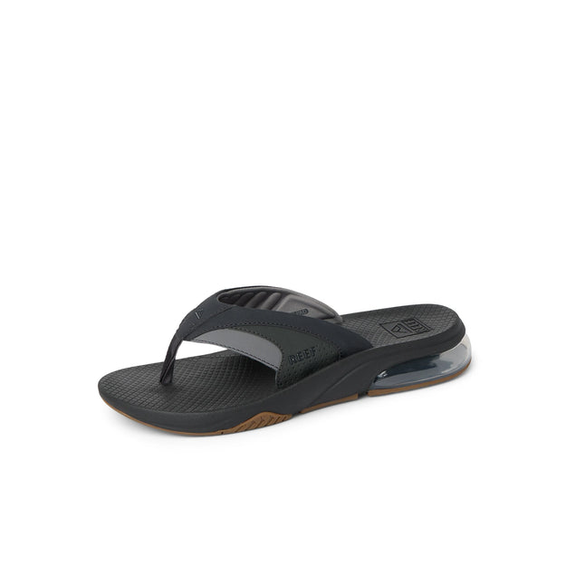 Klapki Męskie Fanning +, Black/Gum