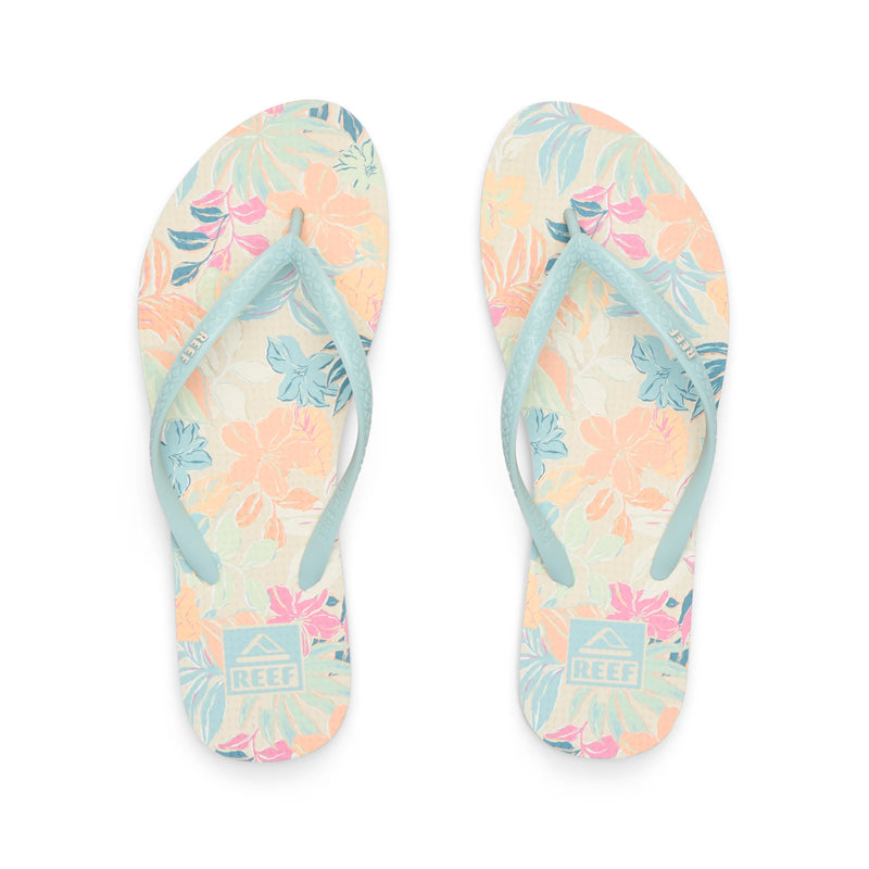 Klapki Damskie REEF Seaside Prints, Vintage Floral