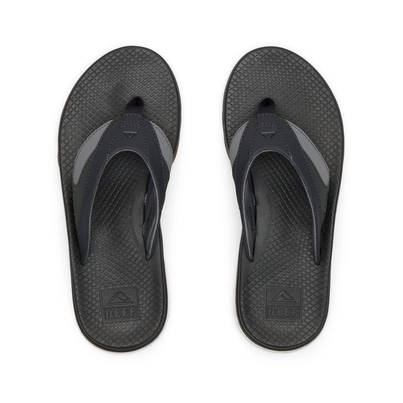Klapki Męskie Fanning +, Black/Gum