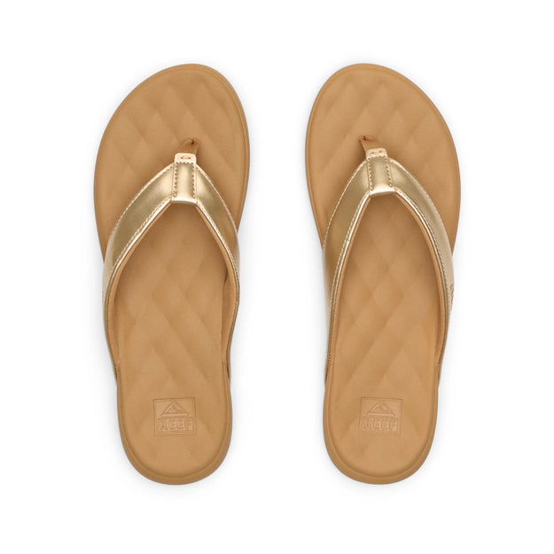 Klapki Damskie Cushin Melody, Champagne
