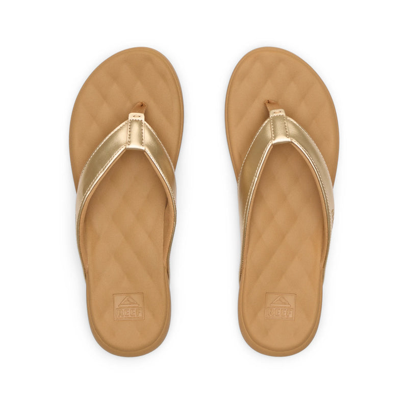 Klapki Damskie Cushin Melody, Champagne