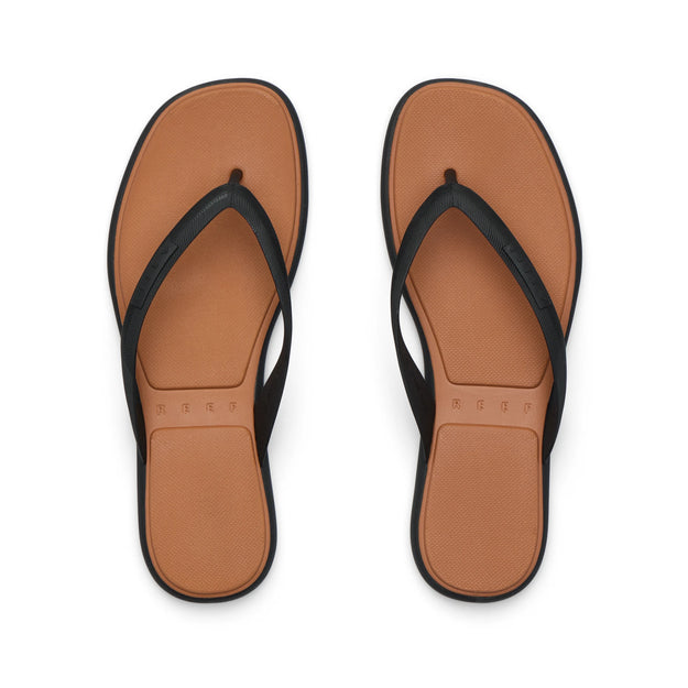 Klapki Damskie Water Willow Malibu, Black/Tan
