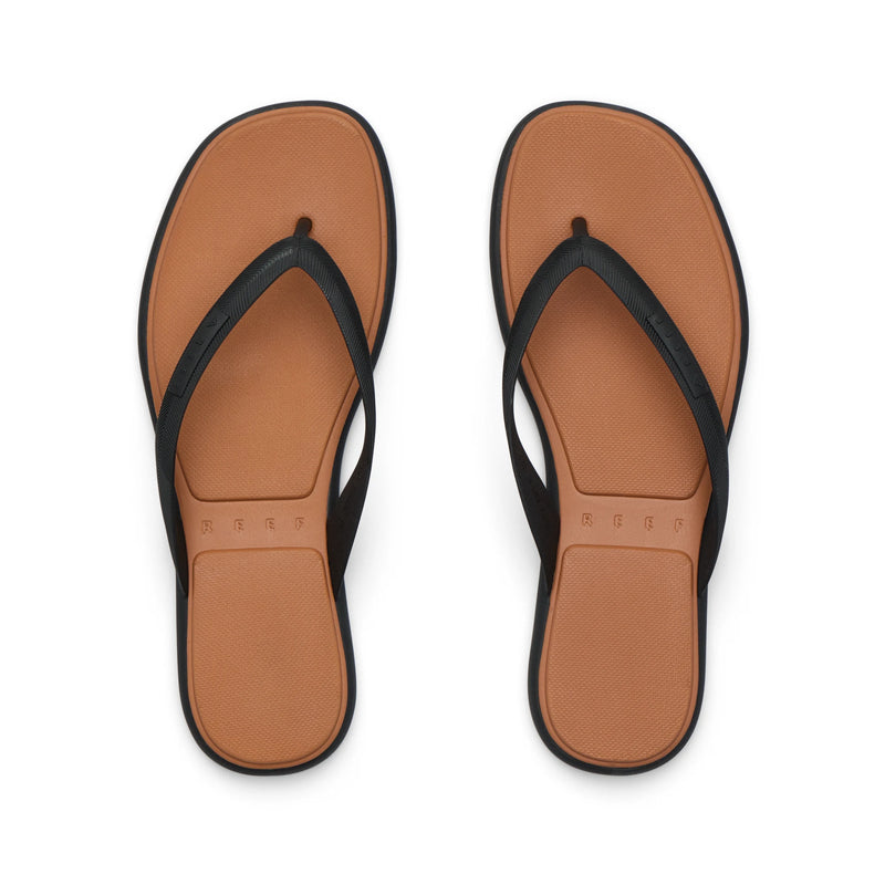 Klapki Damskie Water Willow Malibu, Black/Tan