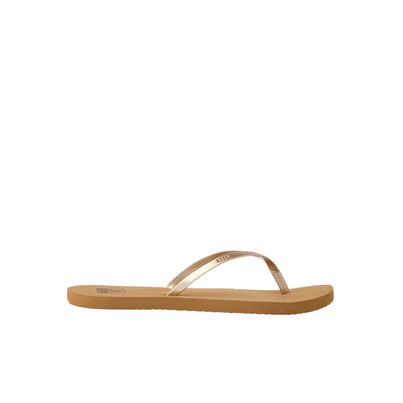 Klapki Damskie Bliss Nights, Tan/Champagne