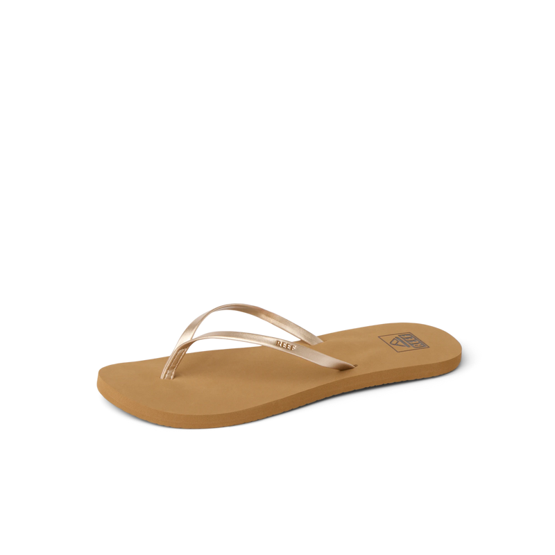 Klapki Damskie Bliss Nights, Tan/Champagne