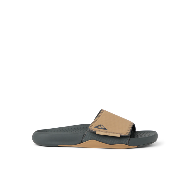 Klapki Męskie Phantom Slab, Black/Tan