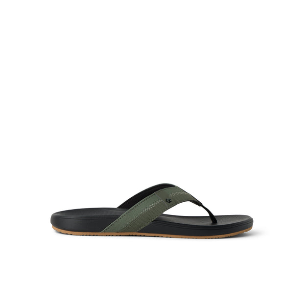 Klapki Męskie Cushion Phantom 2.0, Olive/Gum