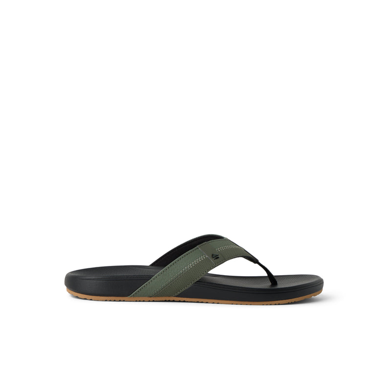 Klapki Męskie Cushion Phantom 2.0, Olive/Gum