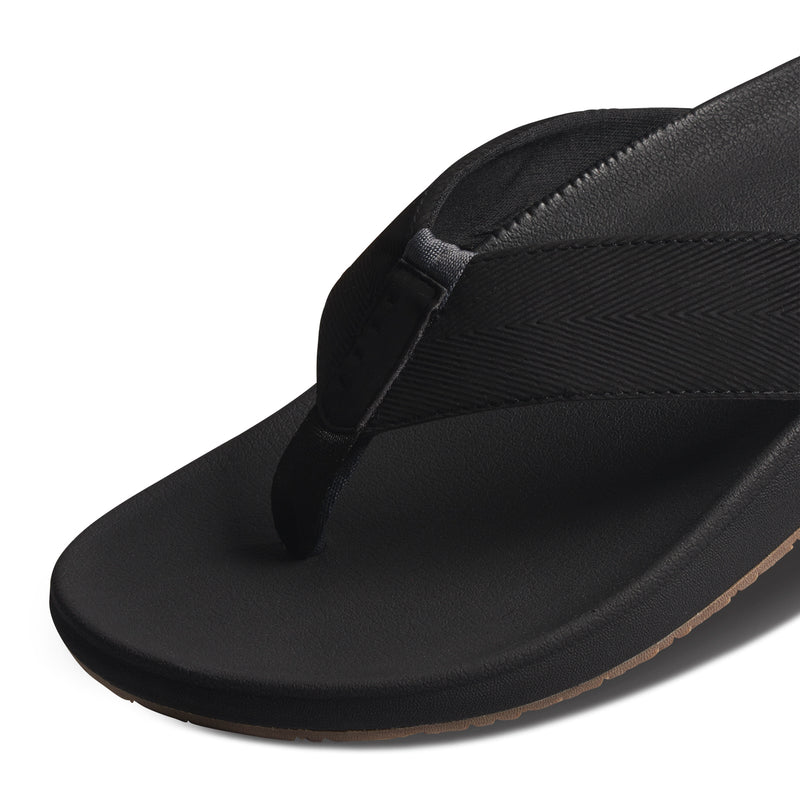 Klapki Męskie The Raglan, Black/Gum