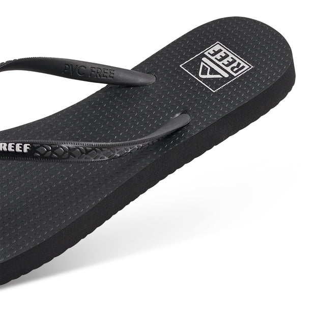 Klapki Damskie REEF Seaside, Black/White