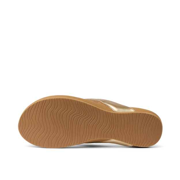Klapki Damskie Cushin Melody, Champagne