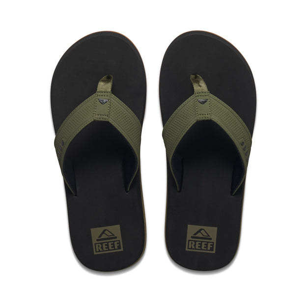 Klapki Męskie The Layback, Black/Olive