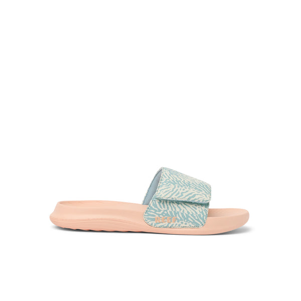 Klapki Dziewczęce Kids Salty Slide, Blue Haze