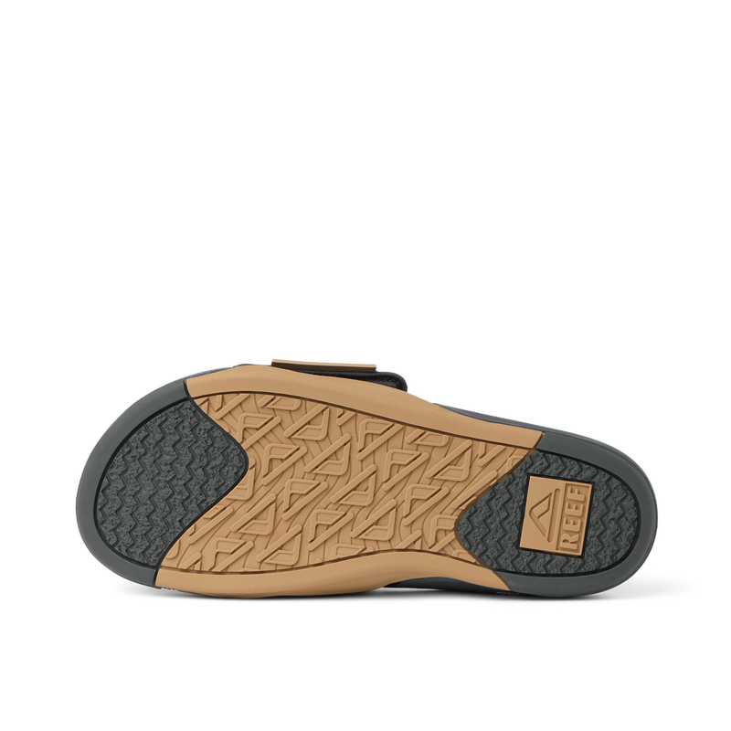 Klapki Męskie Phantom Slab, Black/Tan