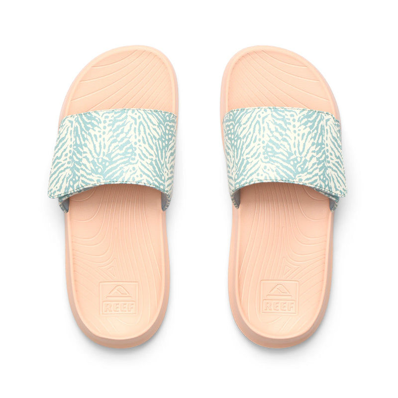 Klapki Dziewczęce Kids Salty Slide, Blue Haze