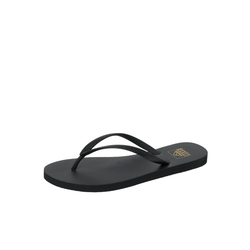 Klapki Damskie REEF Seaside, Black Glitter