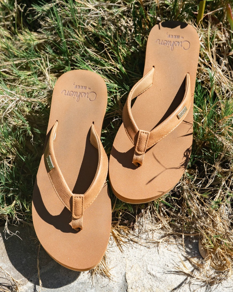 Klapki Damskie Baja Sands, Almond