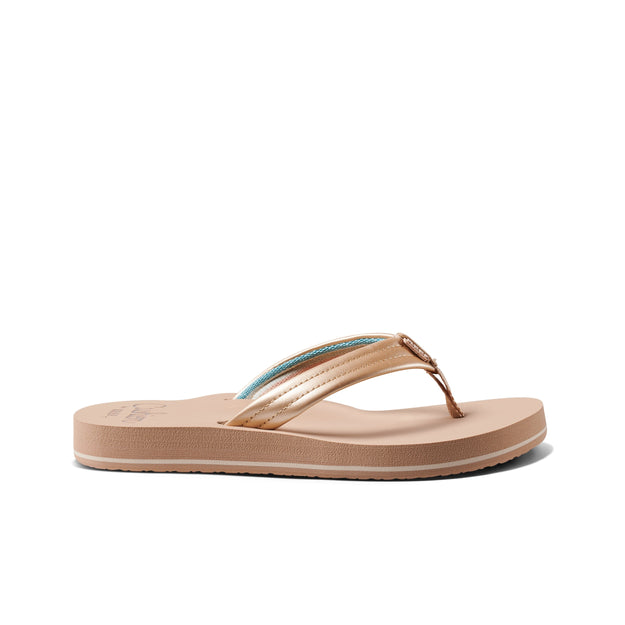 Klapki Damskie REEF Cushion Breeze, Golden Hour