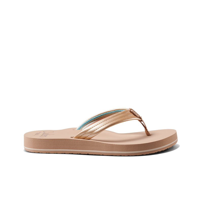 Klapki Damskie REEF Cushion Breeze, Golden Hour