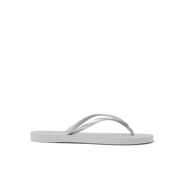 Klapki Damskie REEF Seaside, Silver Glitter