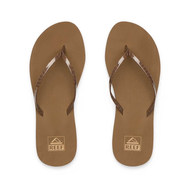 Klapki Damskie Bliss Nights, Chocolate Stripe