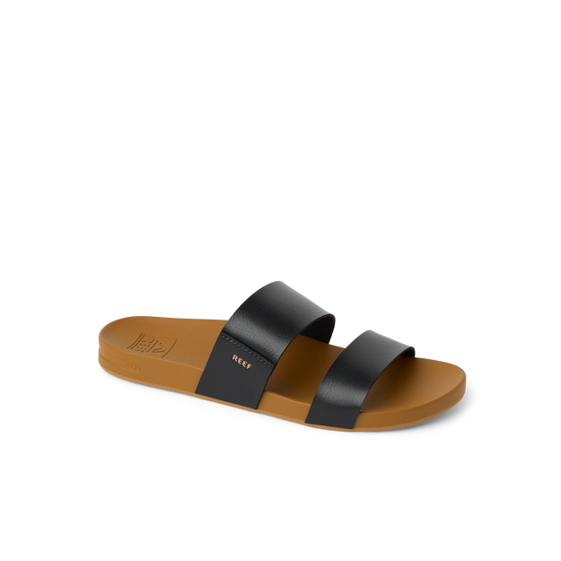 Klapki Damskie Cushion Vista, Black/Natural