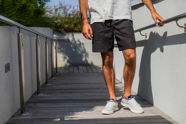 Buty Męskie Shoreline Del Mar, Tan/White/Navy