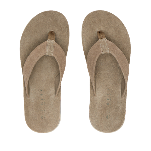 Klapki Męskie Ojai Classic, Brown Suede