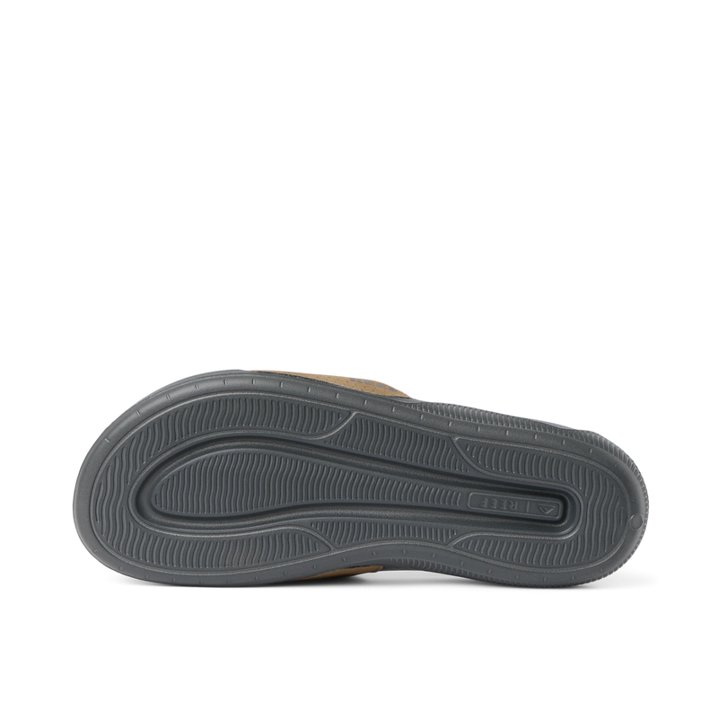 Klapki Męskie Tailslide, Grey/Tan