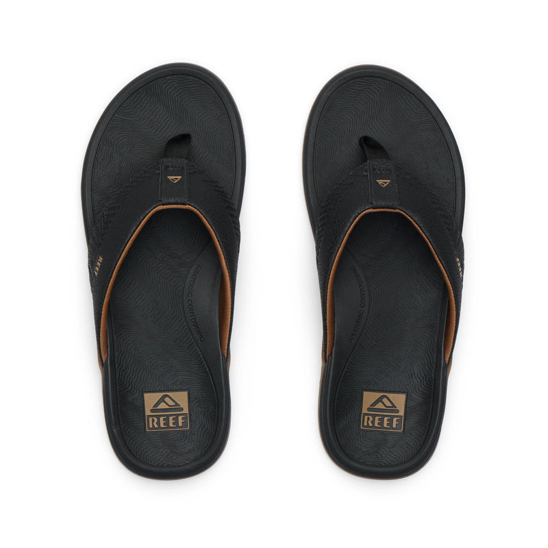 Klapki Męskie Offshore, Black/Gum