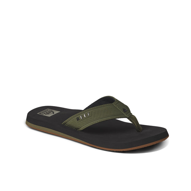 Klapki Męskie The Layback, Black/Olive
