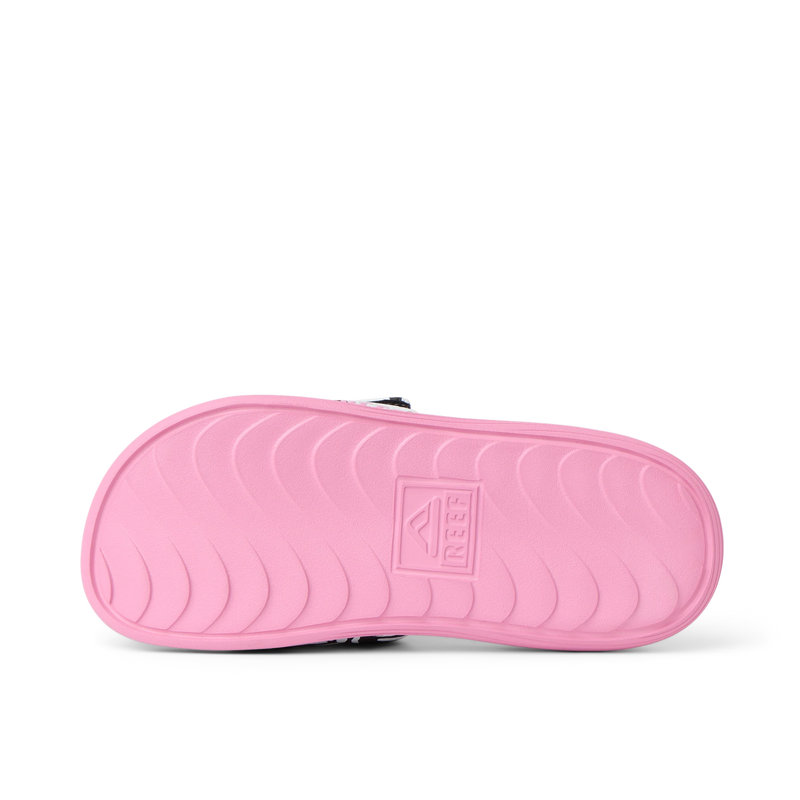 Klapki Dziewczęce Kids Salty Slide, Black/Pink