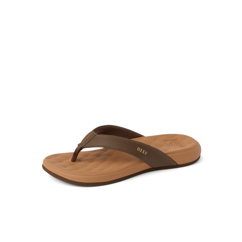 Klapki Damskie Cushin Melody, Chocolate/Lion