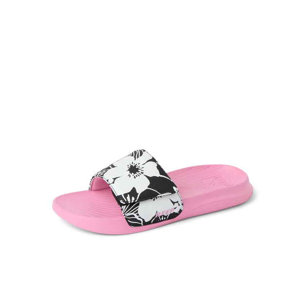 Klapki Dziewczęce Kids Salty Slide, Black/Pink